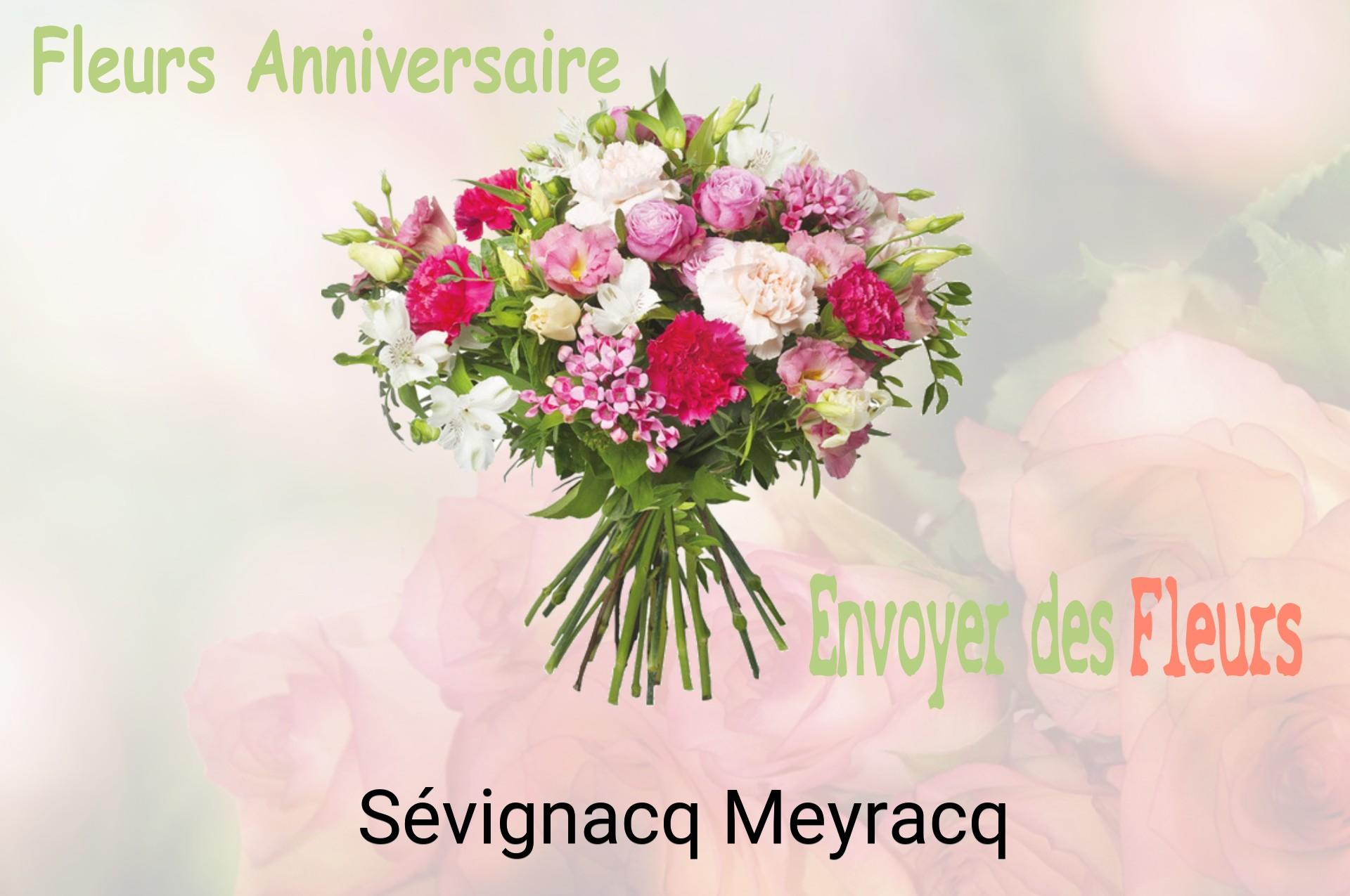 Bouquet de fleurs d’anniversaire livré à Sévignacq-Meyracq